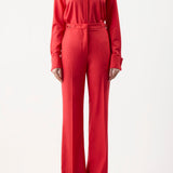 GABRIELA HEARST - Vesta Pant in Red Topaz Superfine Wool