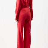 GABRIELA HEARST - Vesta Pant in Red Topaz Superfine Wool