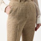 GABRIELA HEARST - Josh Pant in Oatmeal Multi Cashmere Virgin Wool