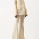 GABRIELA HEARST - Ambrose Jacket in Ivory Wool Silk Cady