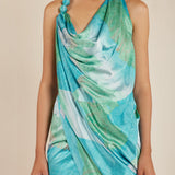 Cult Gaia - ILUKA DRESS - LANDSCAPE PRINT