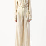 GABRIELA HEARST - Vargas Pant in Ivory Lightweight Cashmere