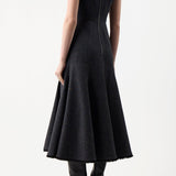 GABRIELA HEARST - Crowther Dress in State Multi Cashmere Virgin Wool