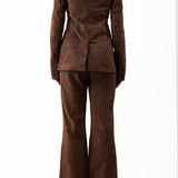 GABRIELA HEARST - Leiva Blazer in Chocolate Suede