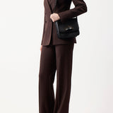 GABRIELA HEARST - Stephanie Blazer in Chocolate Superfine Wool