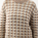 GABRIELA HEARST - Chez Knit Sweater in Ivory Multi Cashmere