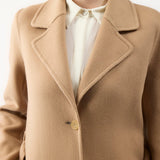 GABRIELA HEARST - William Coat in Camel Double-Face Recycled Cashmere