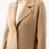 GABRIELA HEARST - William Coat in Camel Double-Face Recycled Cashmere