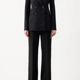 GABRIELA HEARST - Vesta Pant in Black Sportswear Wool