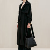 CULT GAIA - APRIL TRENCH COAT - BLACK