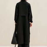 CULT GAIA - APRIL TRENCH COAT - BLACK