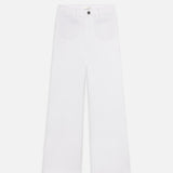 FRAME - Le Slim Palazzo Modernist Pocket -- White