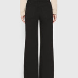 FRAME - Le Slim Palazzo Long -- Black