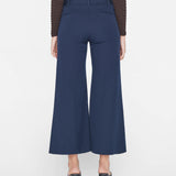 FRAME - Le Crop Palazzo Trouser -- Navy