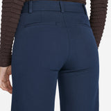 FRAME - Le Crop Palazzo Trouser -- Navy