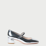 Roeffler Randall - Lyra Silver Mary Jane Pump