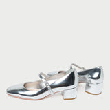 Roeffler Randall - Lyra Silver Mary Jane Pump