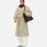 Bottega Veneta - Notebook Wool Cotton Trench Coat