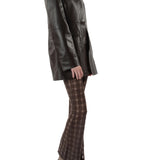 Elleme - Mid Length Leather Coat