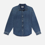 FRAME - Relaxed Heavy Denim Shirt -- Dreams