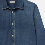 FRAME - Relaxed Heavy Denim Shirt -- Dreams