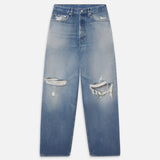 FRAME - Baggy Jean -- Effortless Destructed