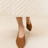 Roeffler Randall - Maeve Cacao Suede Low Pump