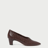 Roeffler Randall - Maeve Espresso Woven Pump