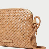 Roeffler Randall - Mallory Desert Sand Woven Crossbody