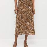 Loeffler Randall - Mandy Flocked Midi Skirt