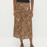 Loeffler Randall - Mandy Flocked Midi Skirt