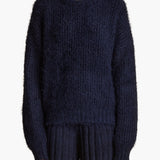 Khaite - Manuela Sweater in Navy