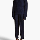 Khaite - Gabriele Pant in Navy