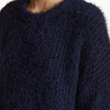 Khaite - Manuela Sweater in Navy