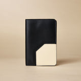 MANU ATELIER - Manu Passport Case Vanilla & Black Soft