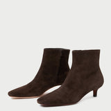 Roeffler Randall - Marcella Brown Suede Ankle Boot