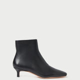 Roeffler Randall - Marcella Black Leather Ankle Boot