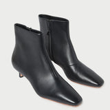 Roeffler Randall - Marcella Black Leather Ankle Boot