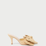 Roeffler Randall - Margot Natural Raffia Bow Mule