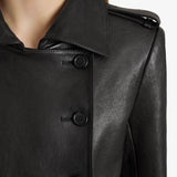 Khaite - Marllo Jacket in Black Leather