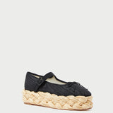 Roeffler Randall - Marlowe Black Mary Jane Espadrille