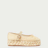 Roeffler Randall - Marlowe Natural Mary Jane Espadrille