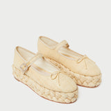 Roeffler Randall - Marlowe Natural Mary Jane Espadrille