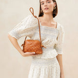 Roeffler Randall - Marybeth Timber Woven Crossbody