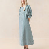 Roeffler Randall - Maxwell Green Gingham Dress