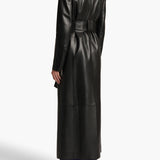 Khaite - Maxwell Coat in Black Leather