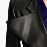 Khaite - Maxwell Coat in Black Leather