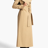 Khaite - Maxwell Coat in Wheat