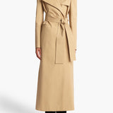 Khaite - Maxwell Coat in Wheat