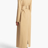 Khaite - Maxwell Coat in Wheat